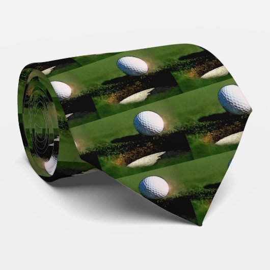 Golf Ball Krawatte (Gerollt)