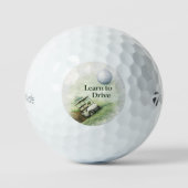 Golf Ball | Learn to Drive Funny Golf Cart Design (Vorderseite)
