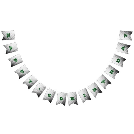 Golf Ball Look Custom Banner (Alle)