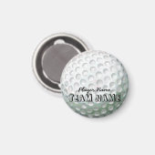Golf Ball Magnet (Vorderseite/Rückseite)