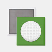 Golf Ball Magnet (Vorderseite/Rückseite)