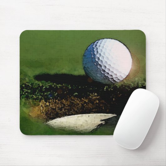 Golf Ball Mousepad (Mit Mouse)