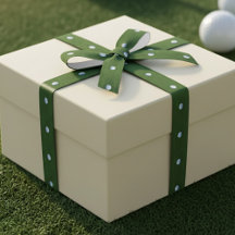 Golf Ball Muster Putting Green Ribbon für Golfer