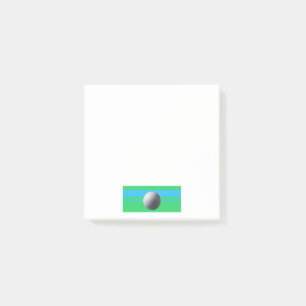 Golf Ball Notizblöcke Post-it Klebezettel