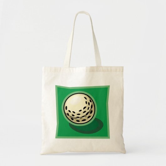 Golf Ball on Green Tragetasche (Vorne)