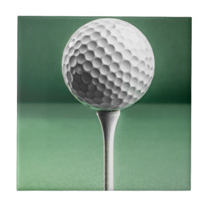 Golf Ball on T-Shirt Fliese
