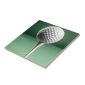 Golf Ball on T-Shirt Fliese (Seite)