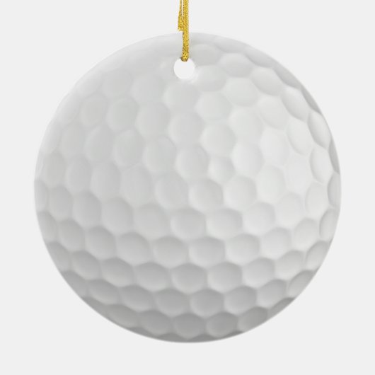 Golf Ball Ornament (Hinten)
