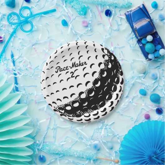 Golf Ball Pappteller (Party)