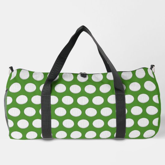 Golf Ball Pattern Duffle Bag (Rückseite)