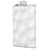 Golf Ball Pattern Flachmann (Links)
