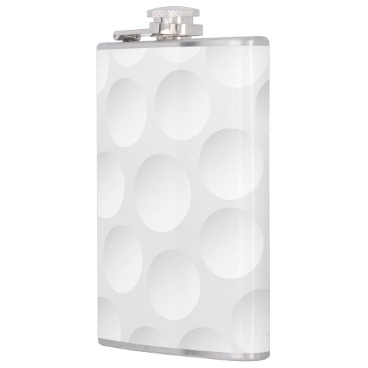 Golf Ball Pattern Flachmann (Links)