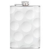 Golf Ball Pattern Flachmann (Vorderseite)