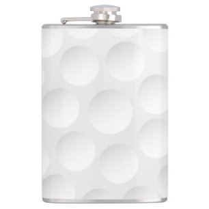 Golf Ball Pattern Flachmann