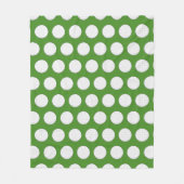 Golf Ball Pattern Fleecedecke (Vorderseite)