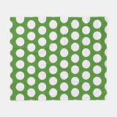 Golf Ball Pattern Fleecedecke (Vorderseite (Horizontal))