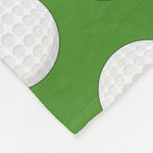 Golf Ball Pattern Fleecedecke (Ecke)