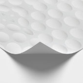Golf Ball Pattern Geschenkpapier (Ecke)