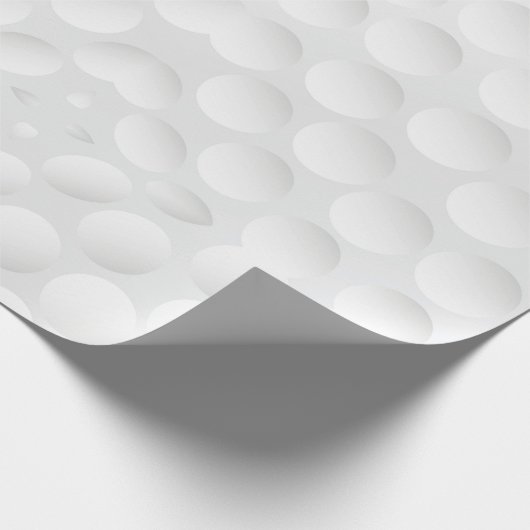 Golf Ball Pattern Geschenkpapier (Ecke)