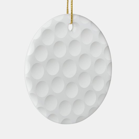 Golf Ball Pattern Keramik Ornament (Rechts)