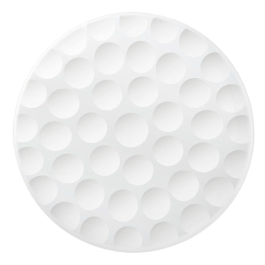 Golf Ball Pattern Keramikknauf (Vorderseite)
