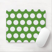 Golf Ball Pattern Mousepad (Mit Mouse)