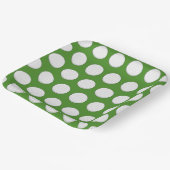 Golf Ball Pattern Pappteller (Gewinkelt)