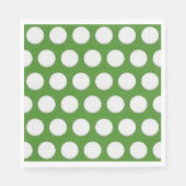 Golf Ball Pattern Serviette (Vorderseite)