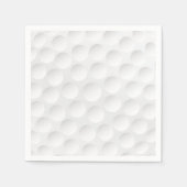 Golf Ball Pattern Serviette (Vorderseite)