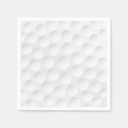 Golf Ball Pattern Serviette (Vorderseite)