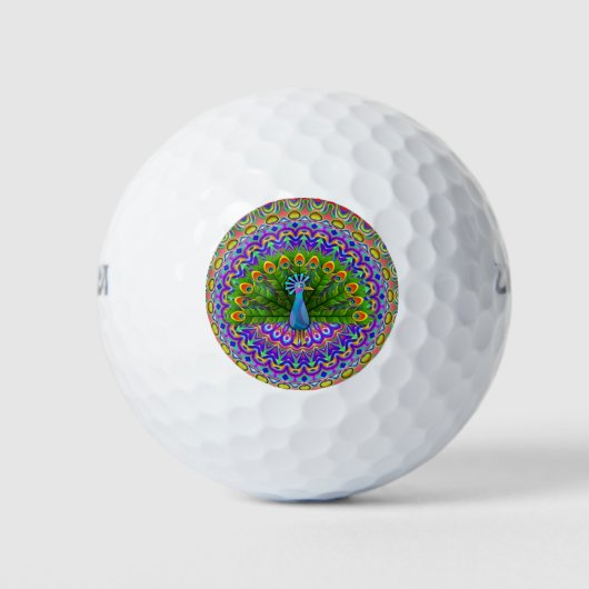 Golf Ball Peacock (Vorderseite)