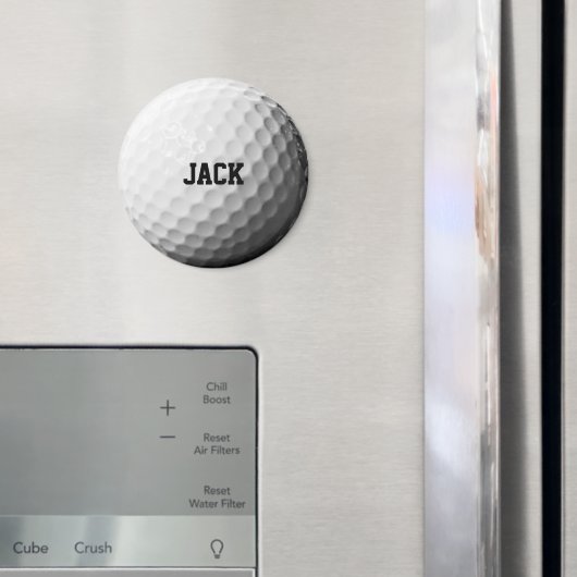 Golf Ball Personalisiert Magnet (In Situ (Kühlschrank))