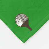 Golf Ball Personalisiert Wildnamendecke Fleecedecke (Ecke)