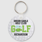 Golf Ball - Personalisierter Schlüsselanhänger (Vorderseite)