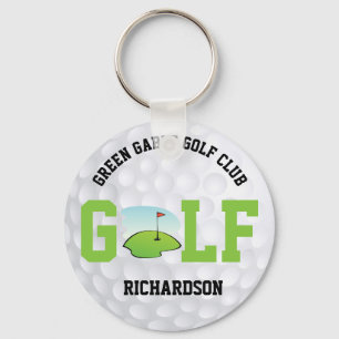 Golf Ball - Personalized Keychain Schlüsselanhänger
