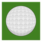 Golf Ball Poster (Vorderseite)
