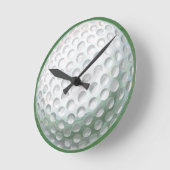 Golf Ball Runde Wanduhr (Winkel)