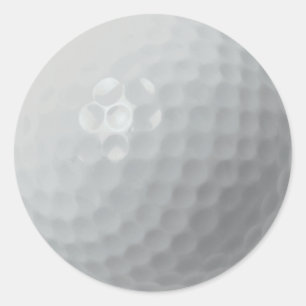 GOLF BALL RUNDER AUFKLEBER