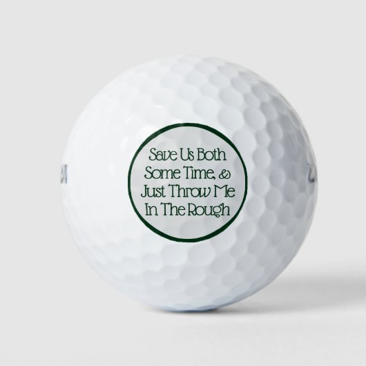 Golf Ball Sarcasm (Vorderseite)