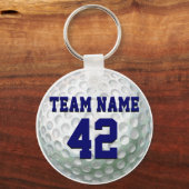 Golf Ball Schlüsselanhänger (Vorderseite)