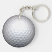 Golf Ball Schlüsselanhänger (Rückseite)