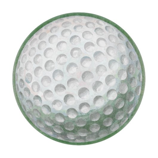 Golf Ball Schneidebrett (Vorderseite)