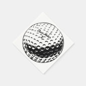 Golf Ball Serviette (Ecke)