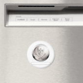 Golf Ball Skull und Crossbones Magnet (In Situ (Geschirrspüler))