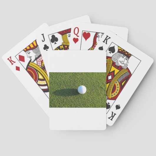 Golf Ball Spielkarten (Rückseite)