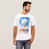 Golf Ball Splash Golf T-Shirt (Vorne ganz)