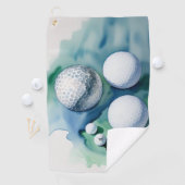 Golf Ball Splash Golfhandtuch (Insitu)