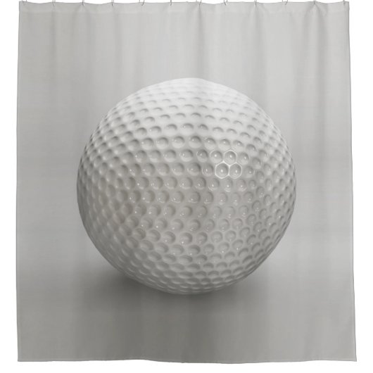 Golf Ball Sport Duschvorhang (Vorderseite)