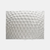 Golf Ball Sport Fleecedecke (Vorderseite (Horizontal))