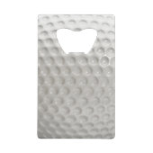 Golf Ball Sport Geldkarten Flaschenöffner (Vorderseite)